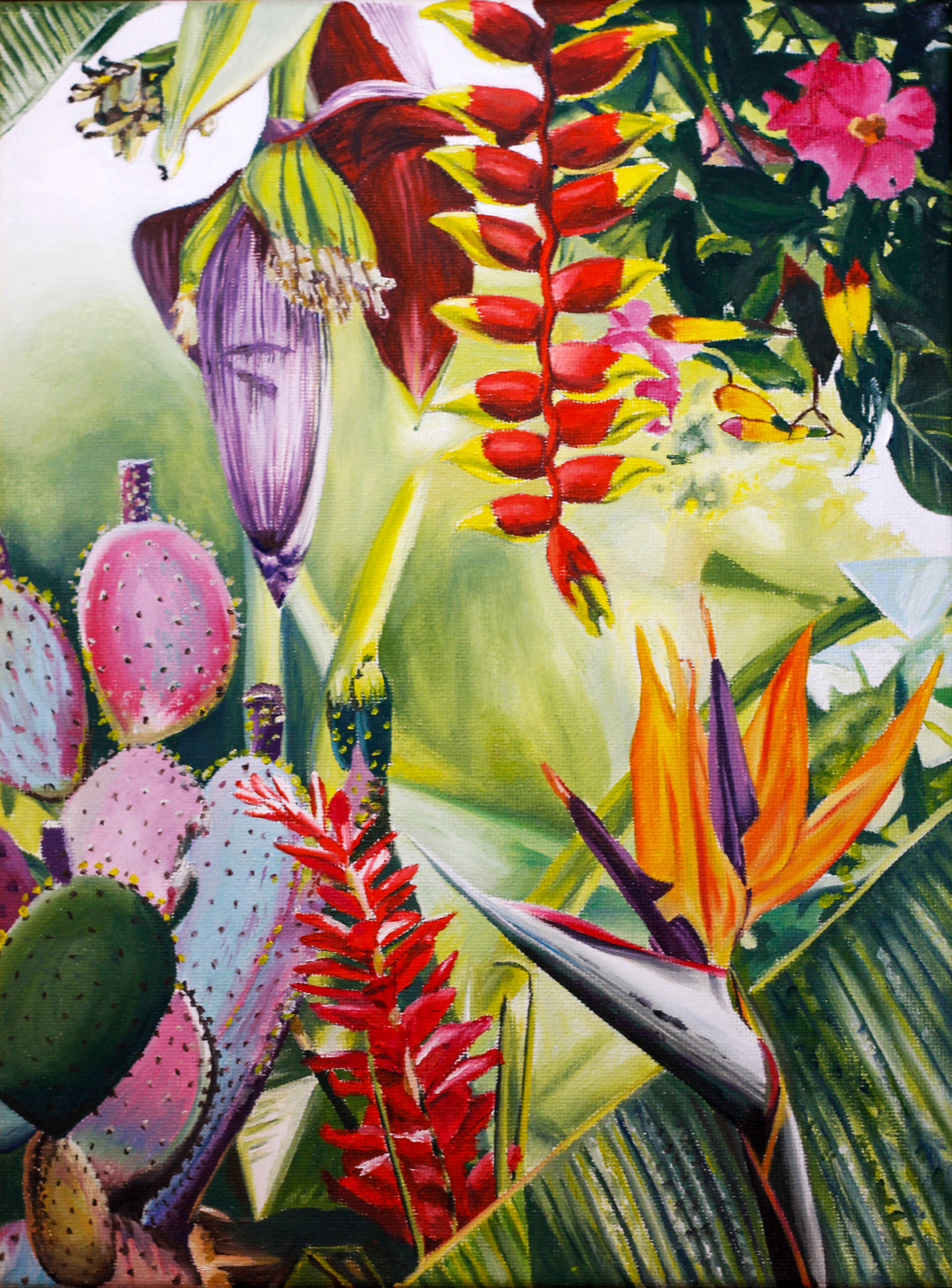 In the style of Marianne North