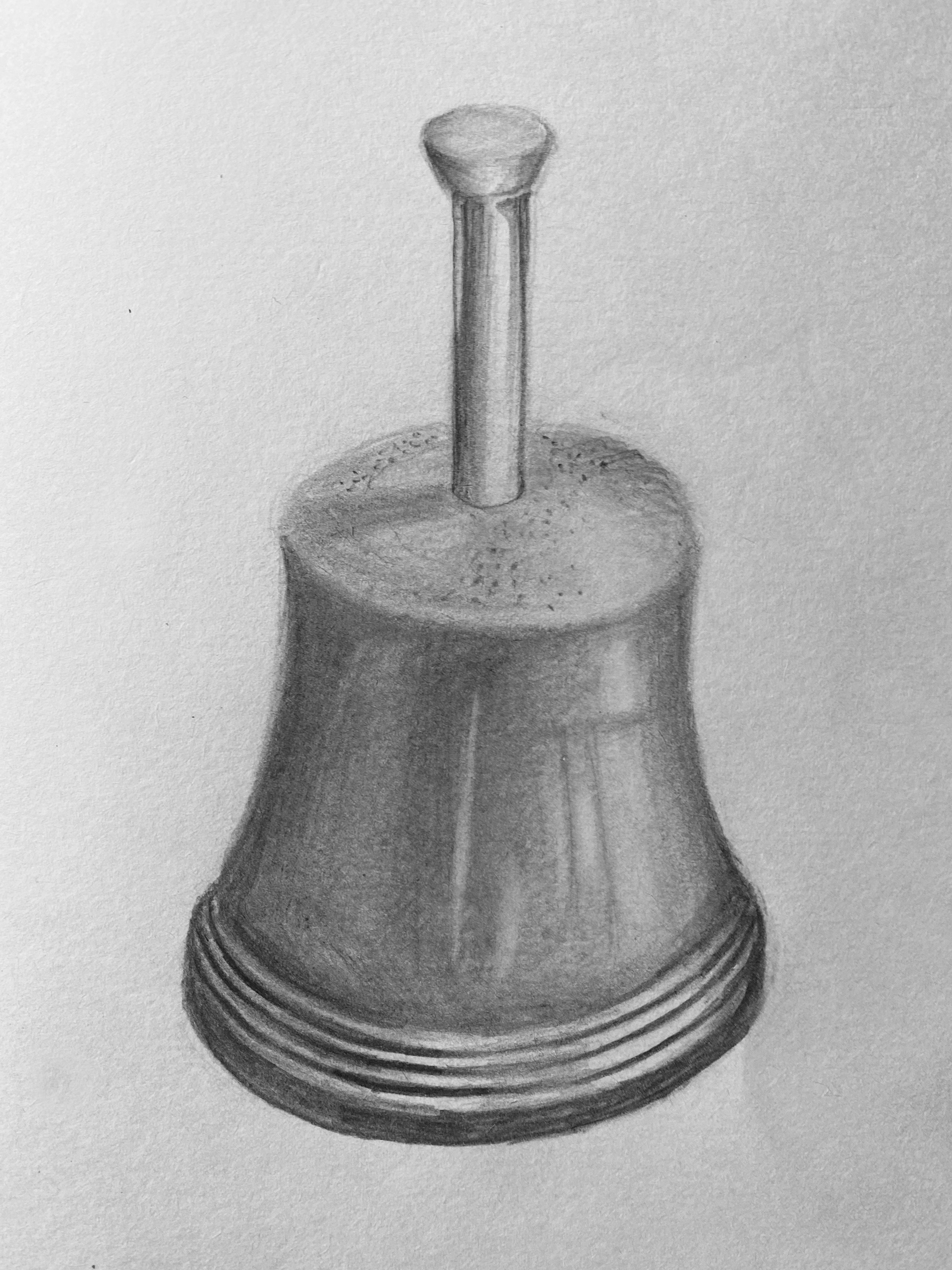 4. Shiny object in pencil
