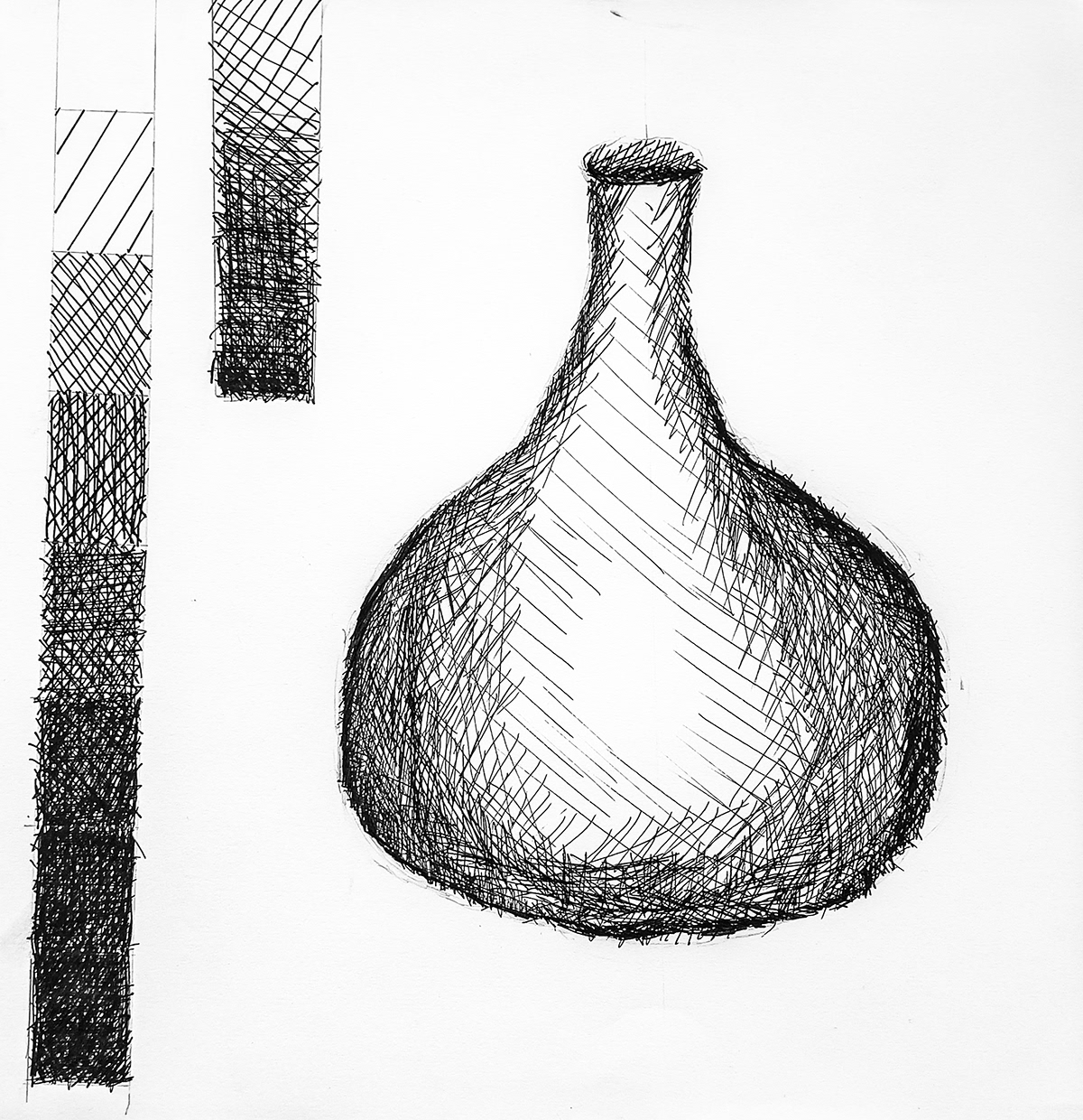 Kingsley Art - Cross-Hatching Exercise