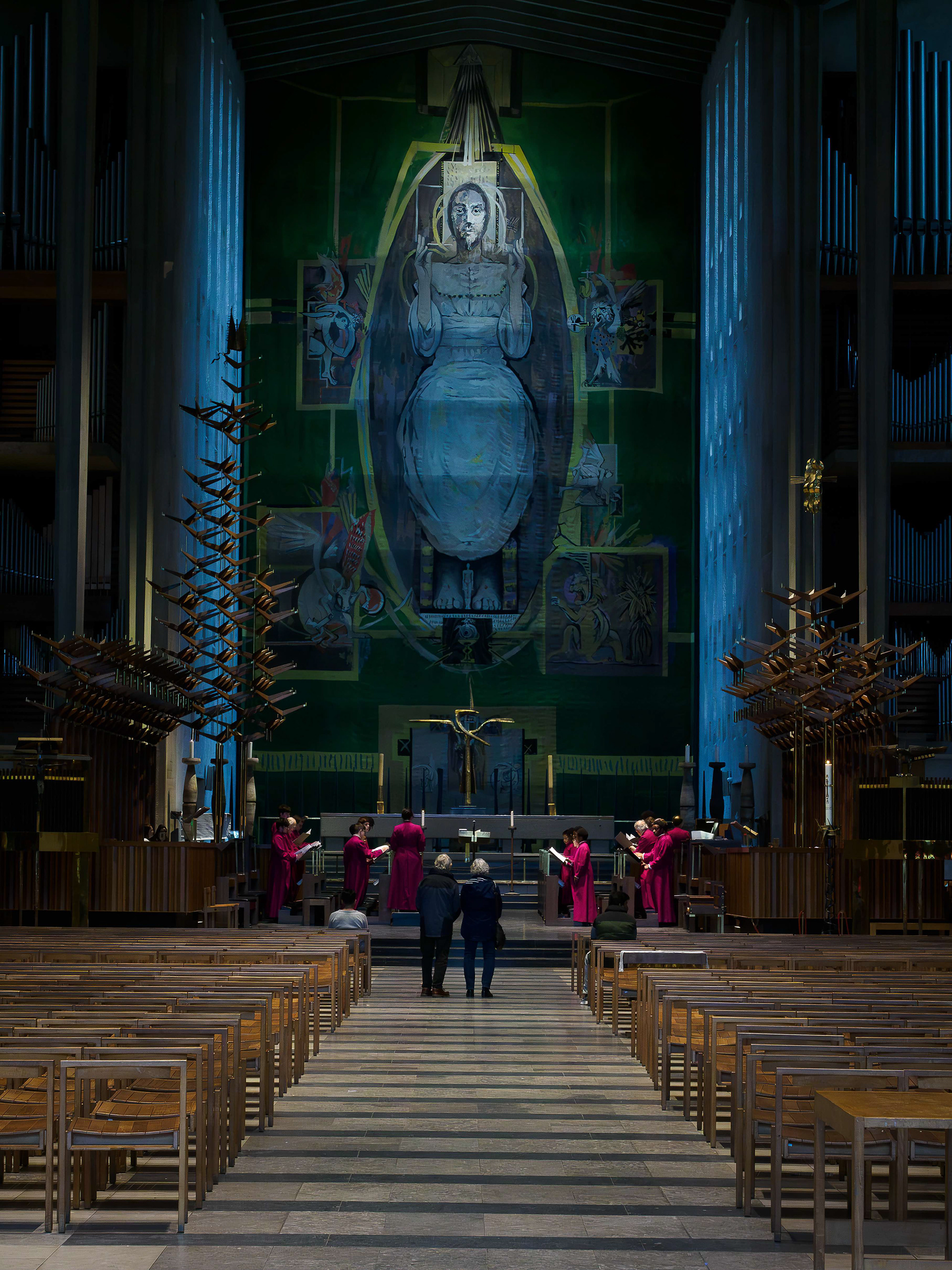 Easter Sunday in Coventry Cathedral