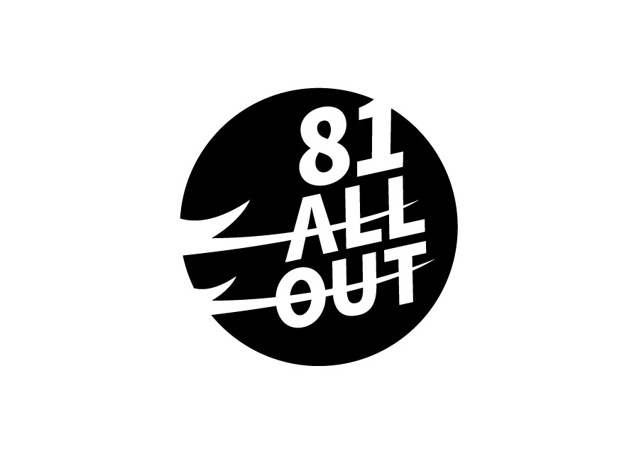 81 ALL OUT: NEW LOGO