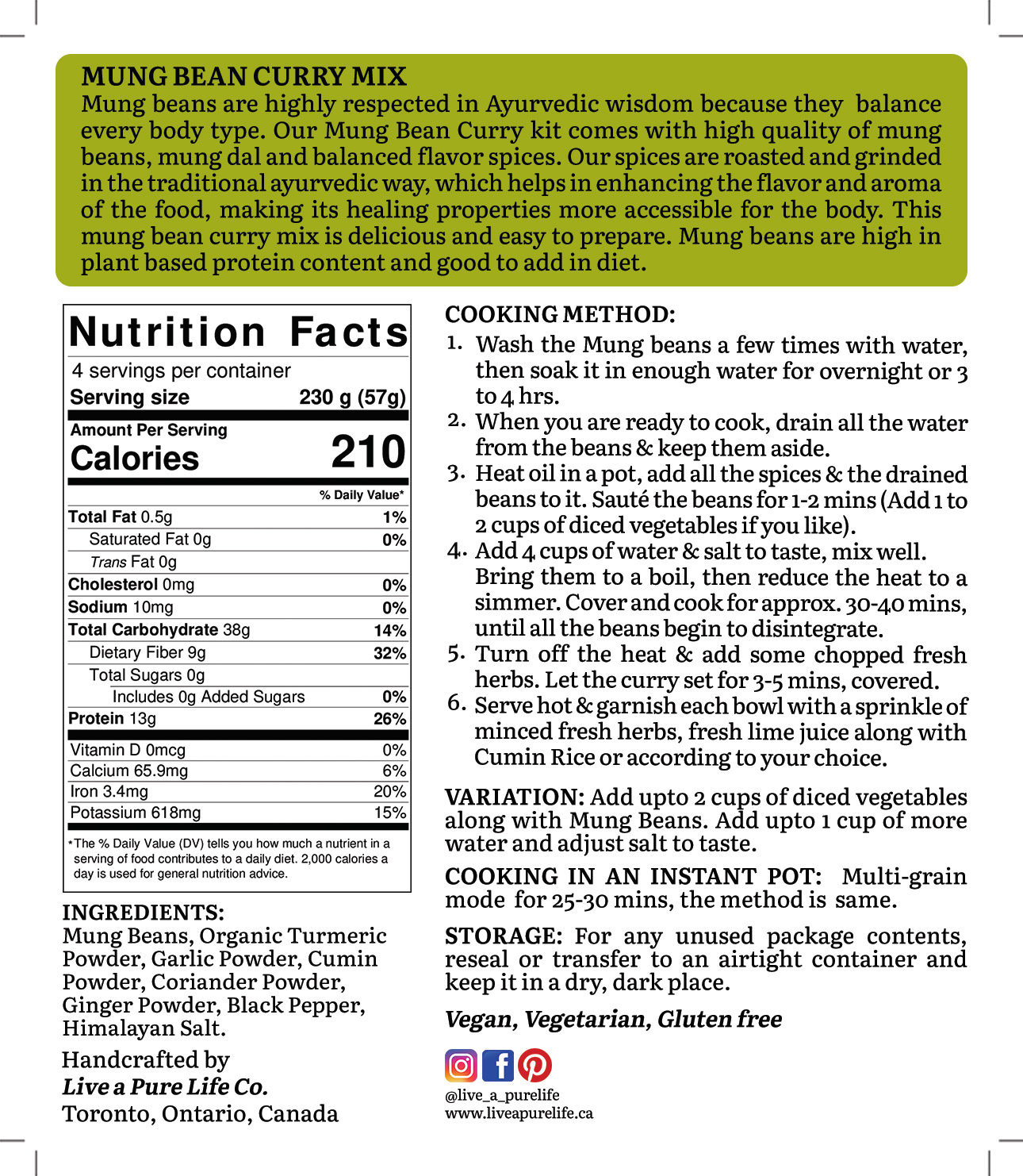 PRODUCT LABEL BACK