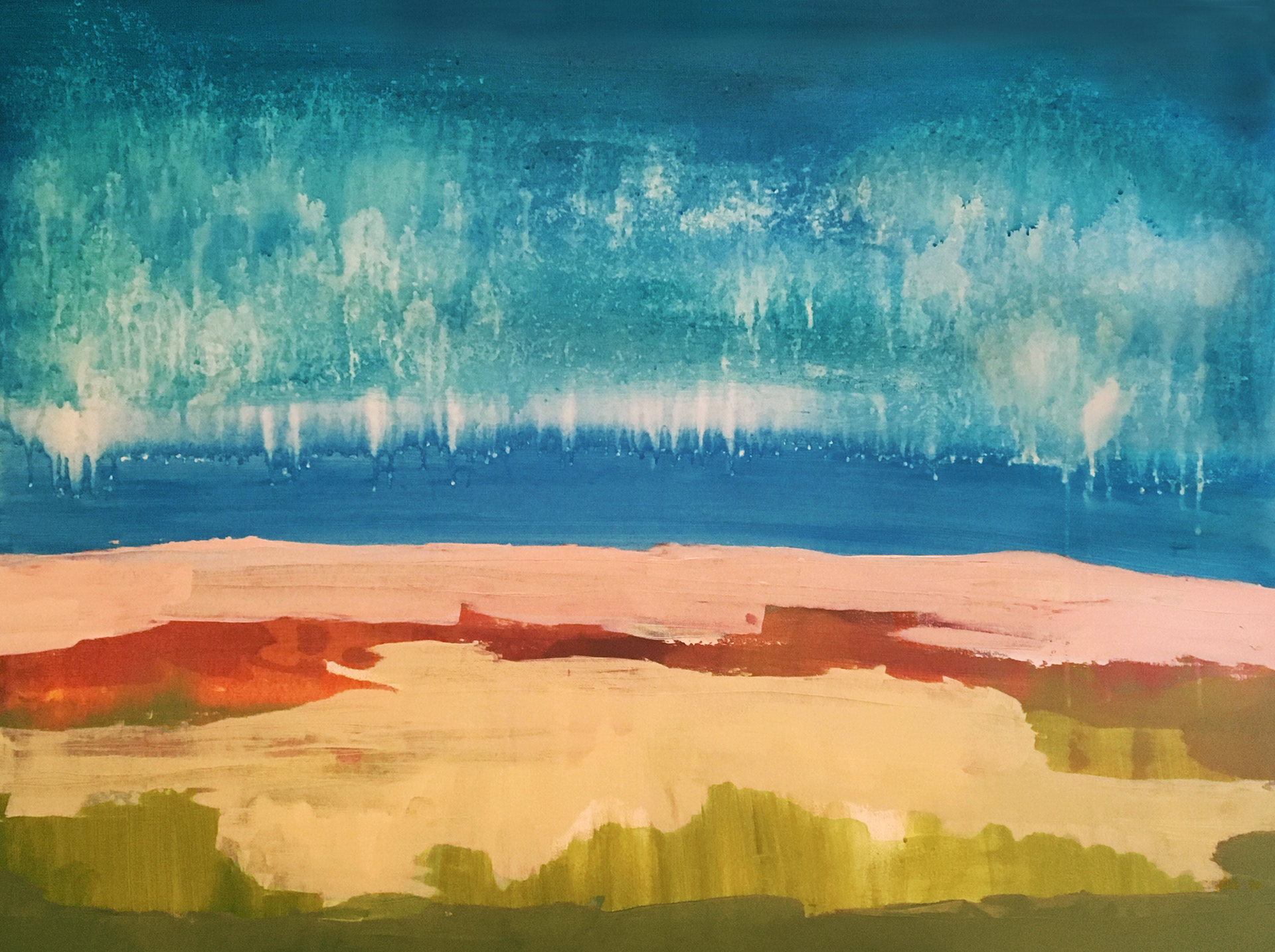 Southeast 2, Acrylic on Canvas, 30 x 40 in.