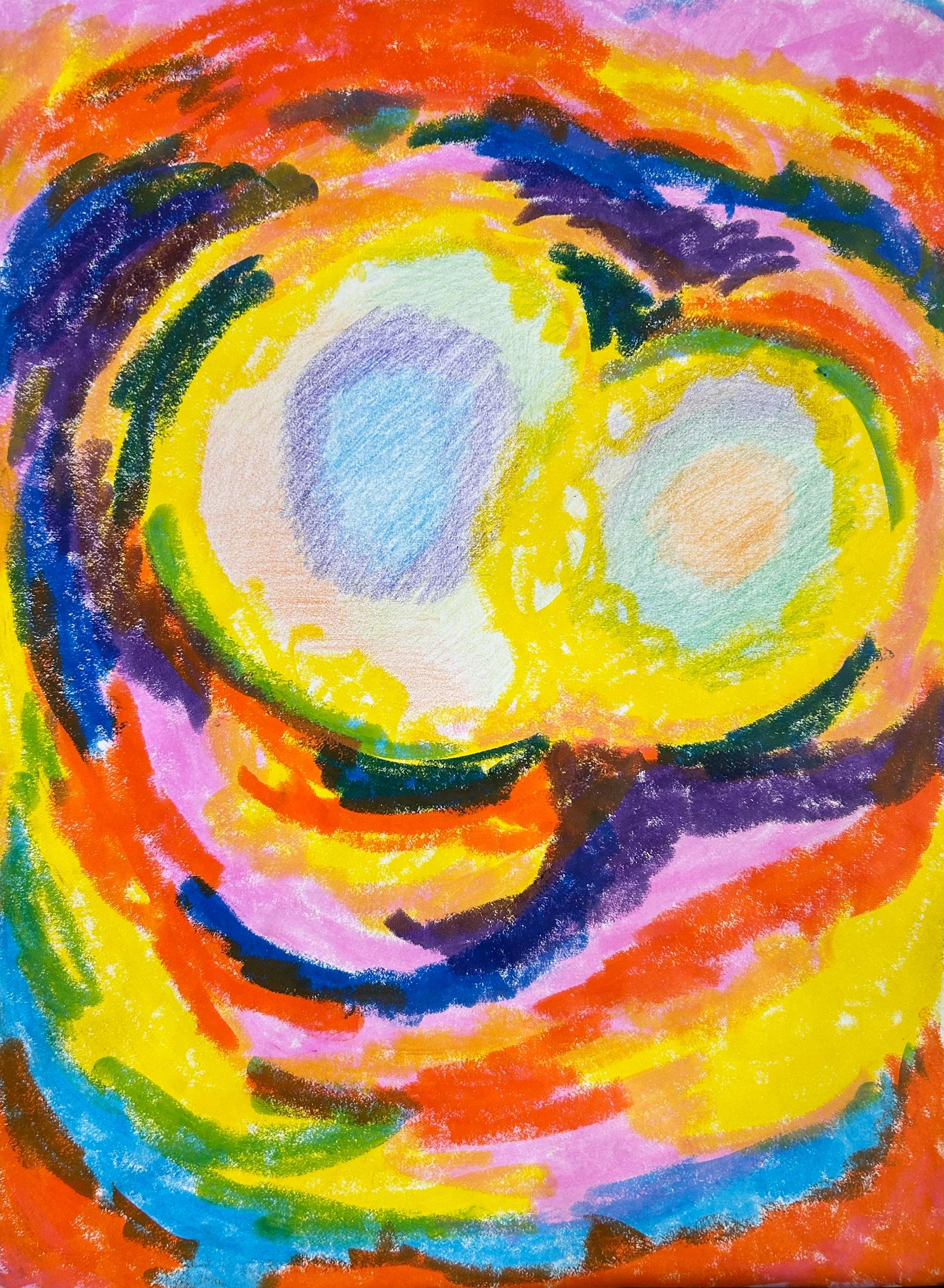 Manifesting 4, Mixed Media on Paper, 24 x 18 in.