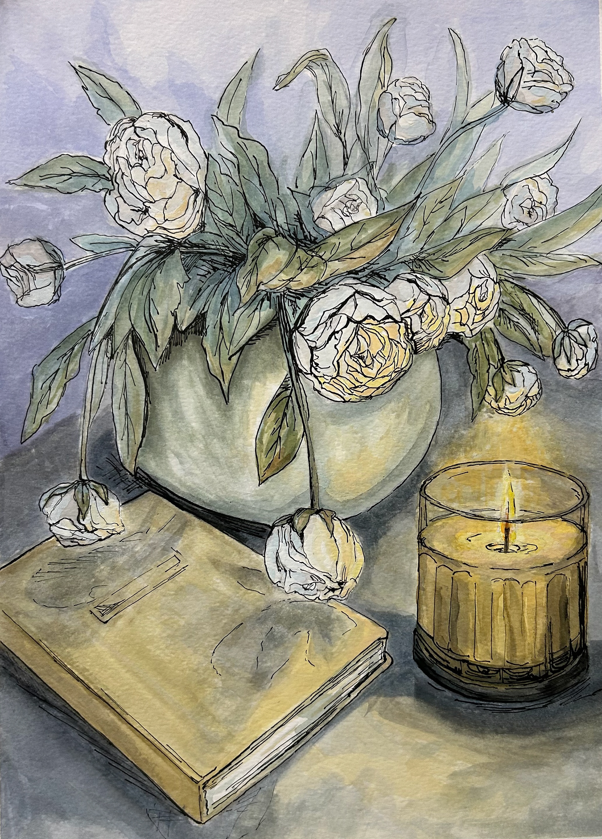 Mixed Media on Paper