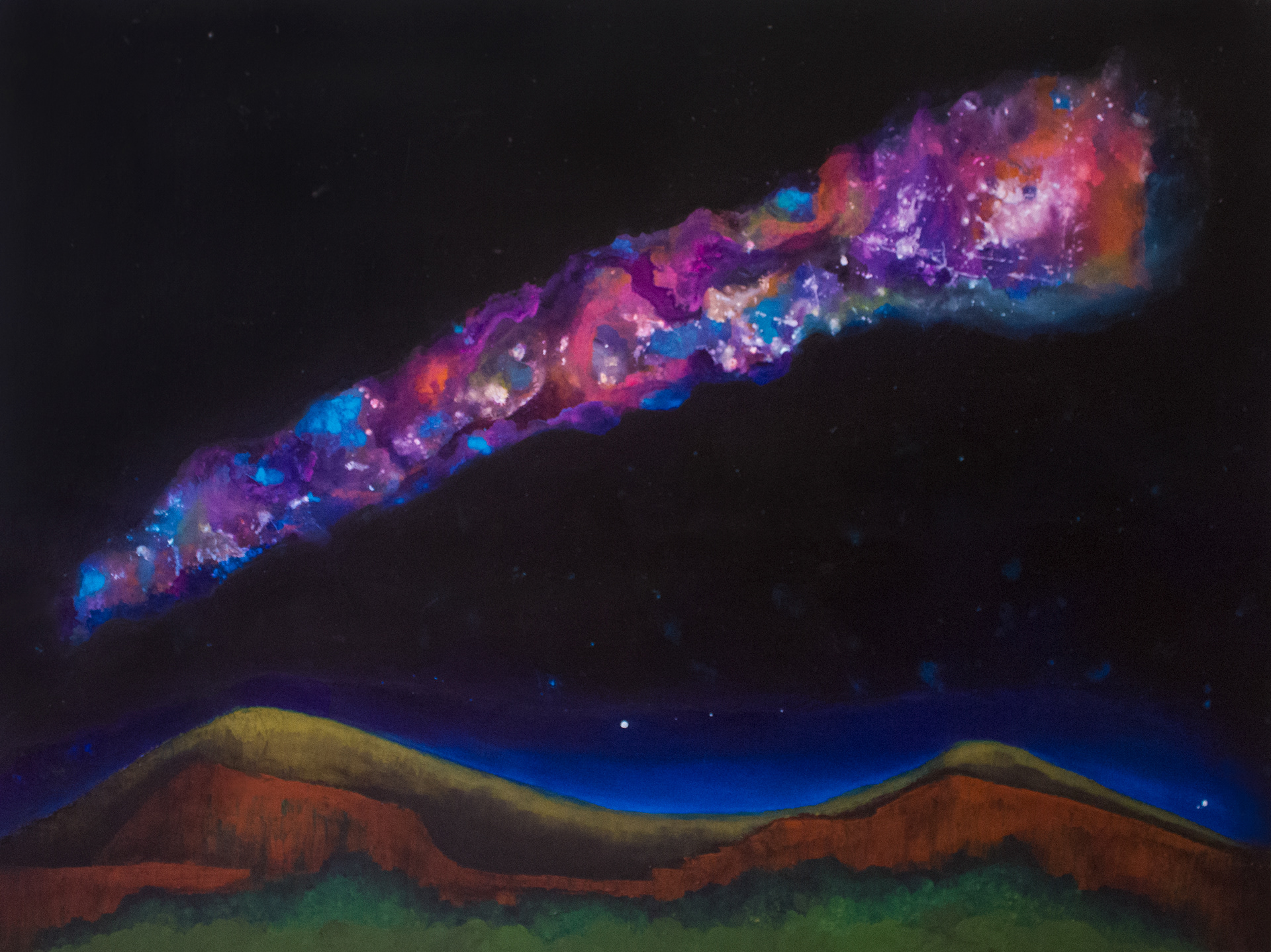 West No. 5, Acrylic on Canvas, 30 x 40 in.