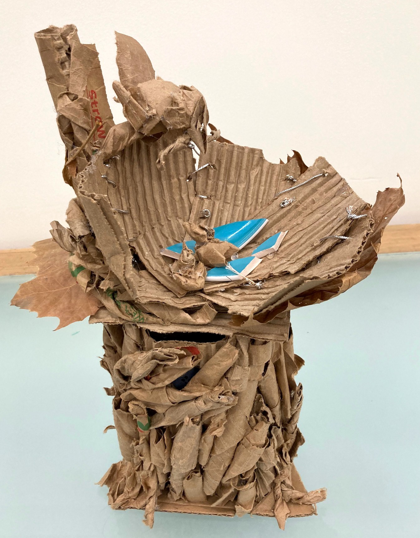 Cardboard Construction & Found Object