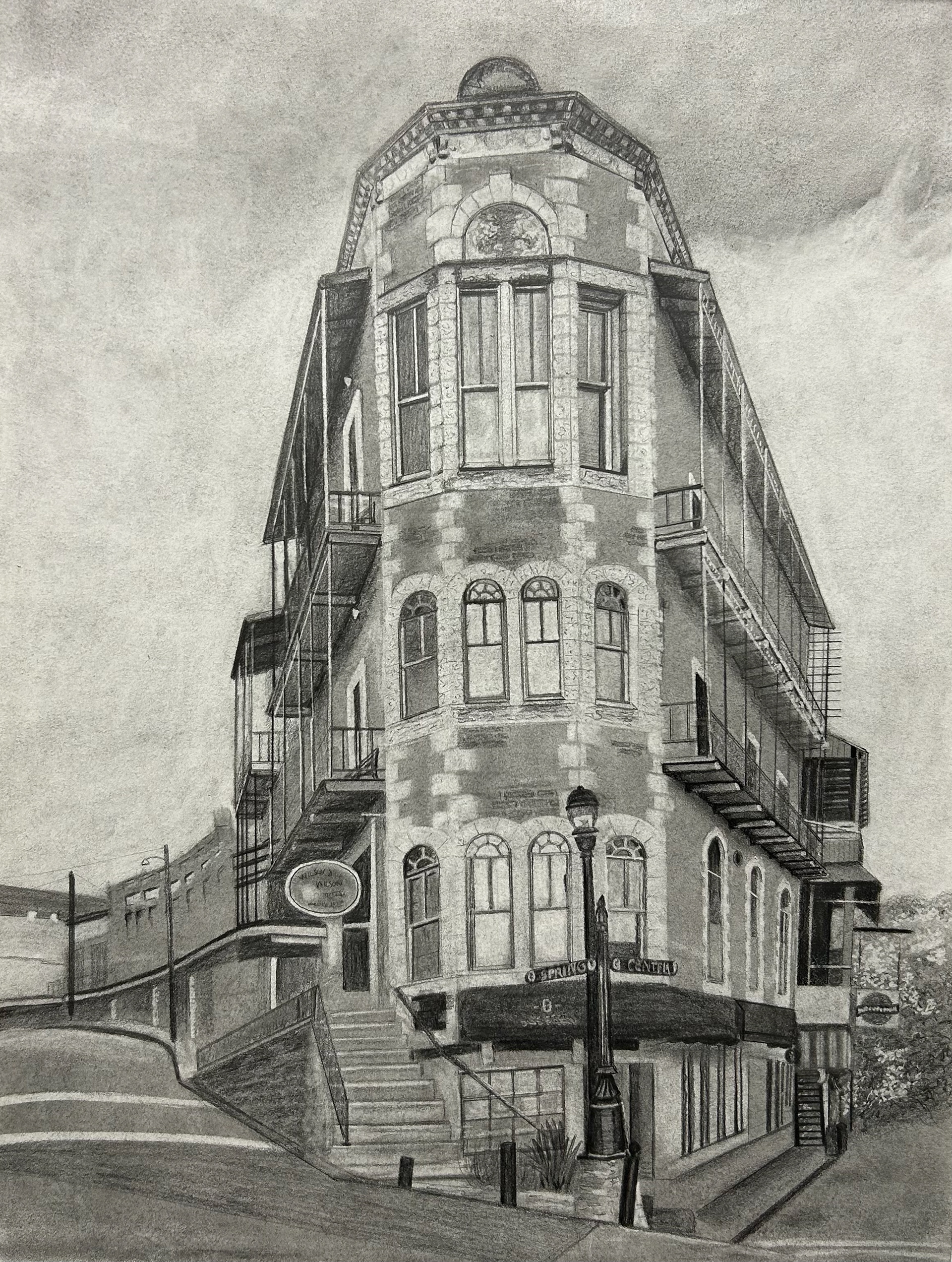 Charcoal on Paper
