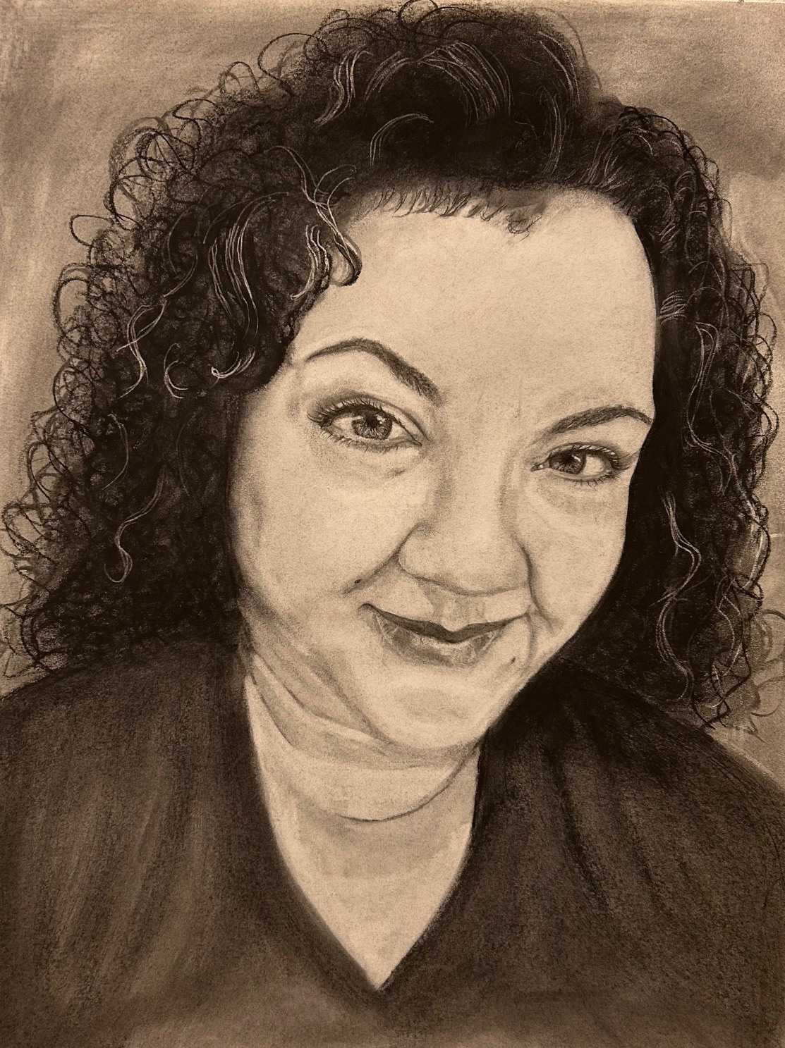 Charcoal & Pastel on Paper