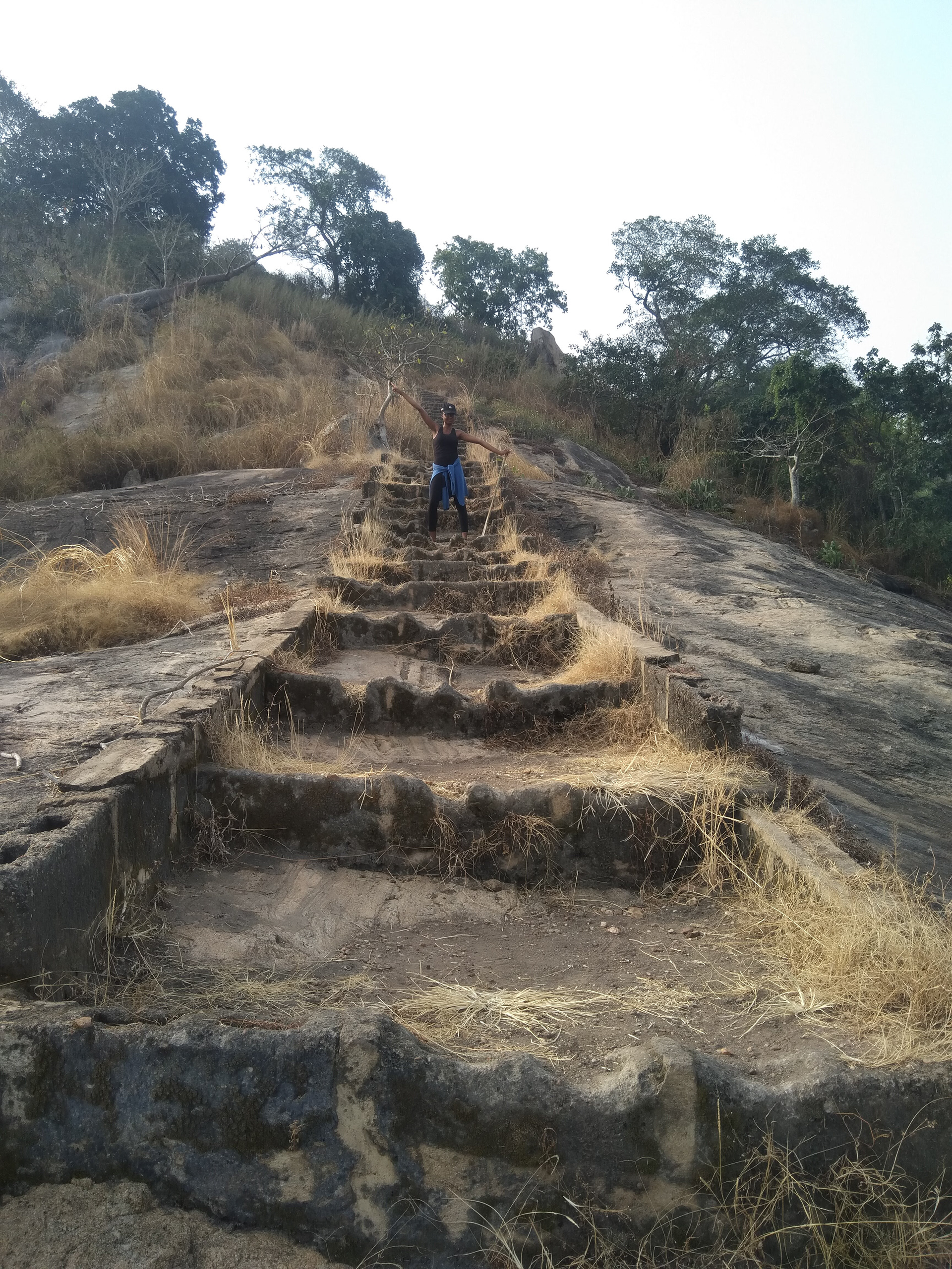 Conquering 365 steps on Ado Awaye