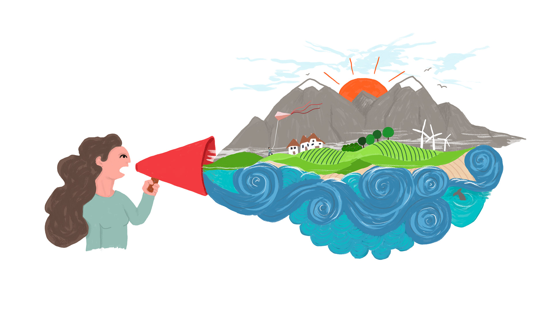 Illustration pour la communication responsable