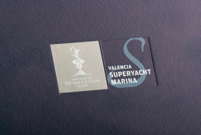 Création d'une plaquette pour la présentation de la marina des superyacht
