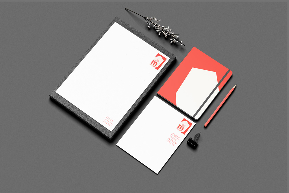 Création du logo et de la papeterie pour Magma Design