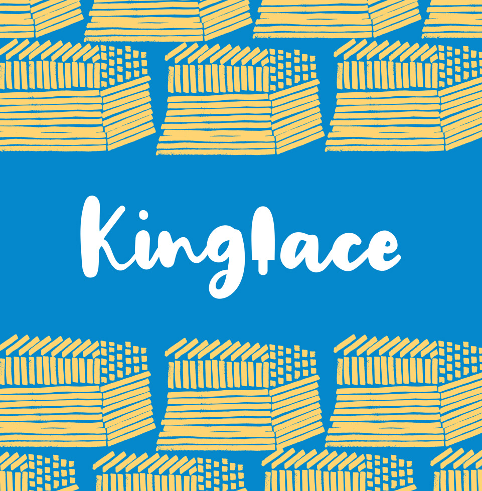 Création du logo Kinglace, glaces vendues à Kinshasa (RDC)