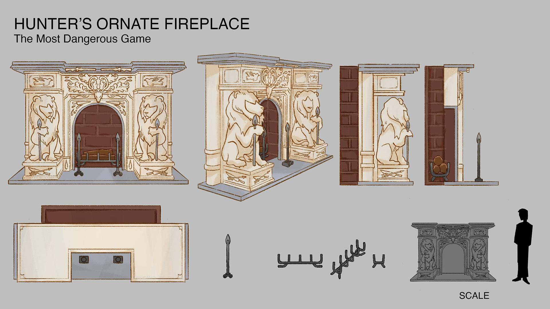 Fireplace Prop Sheet