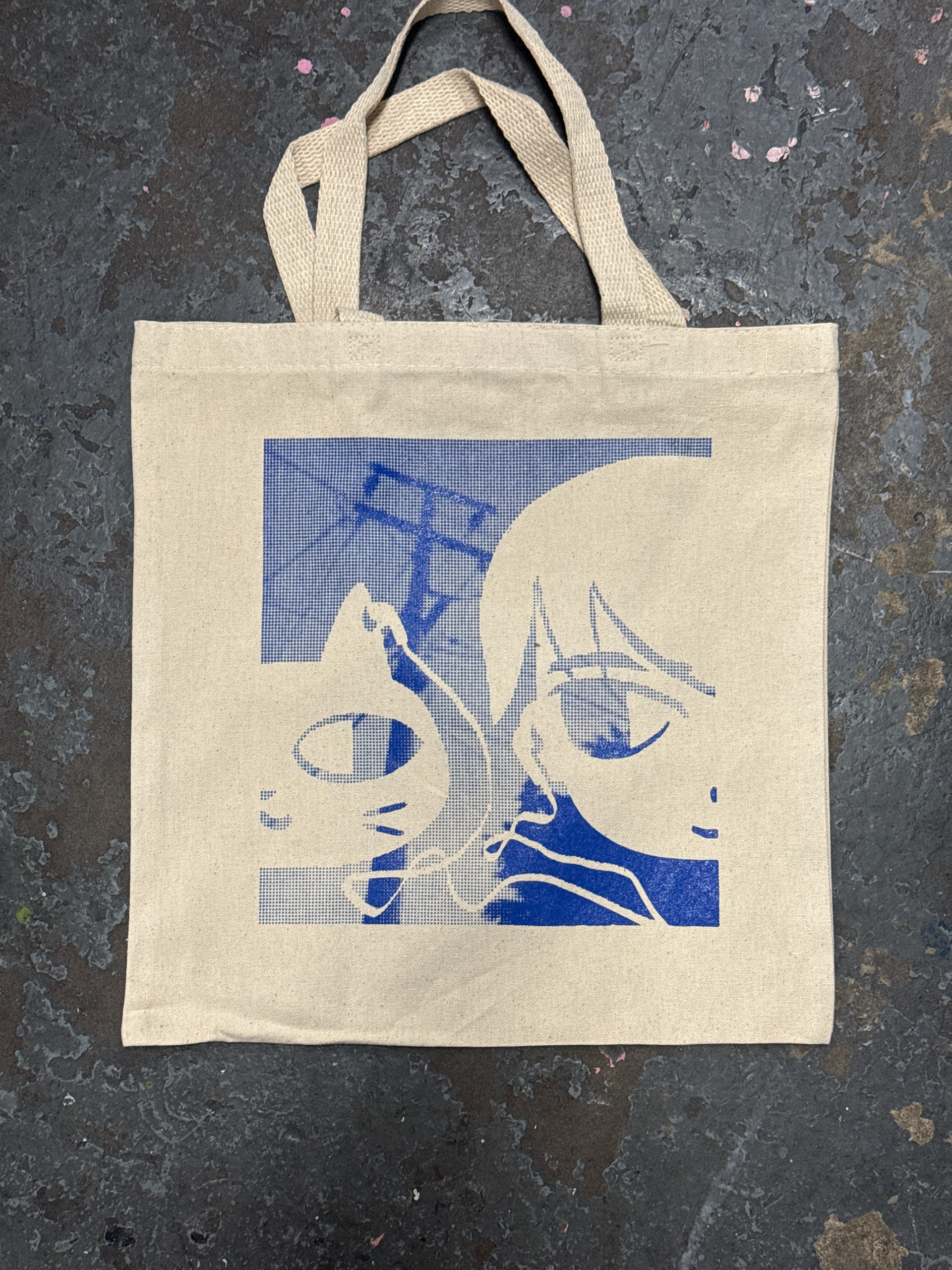 screen print tote bag