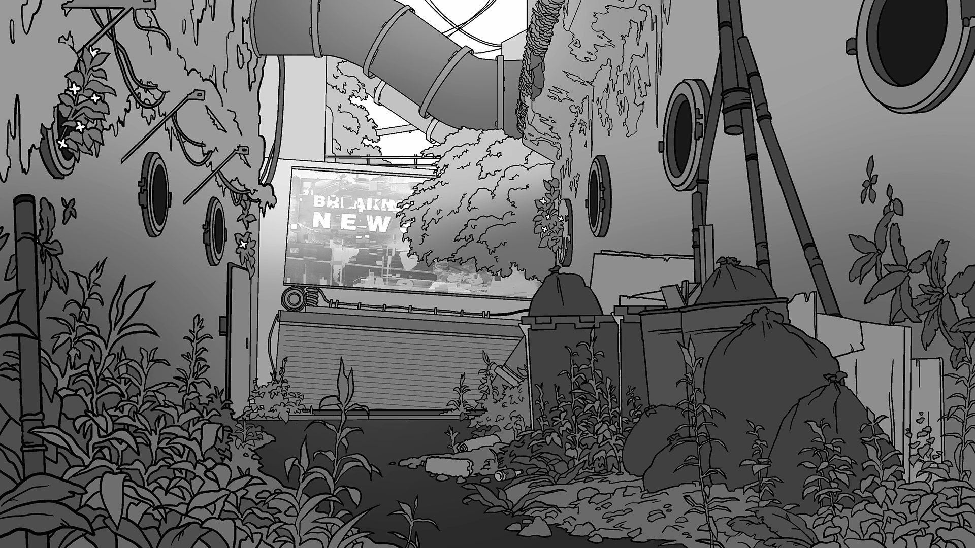 Overgrown Street Flats