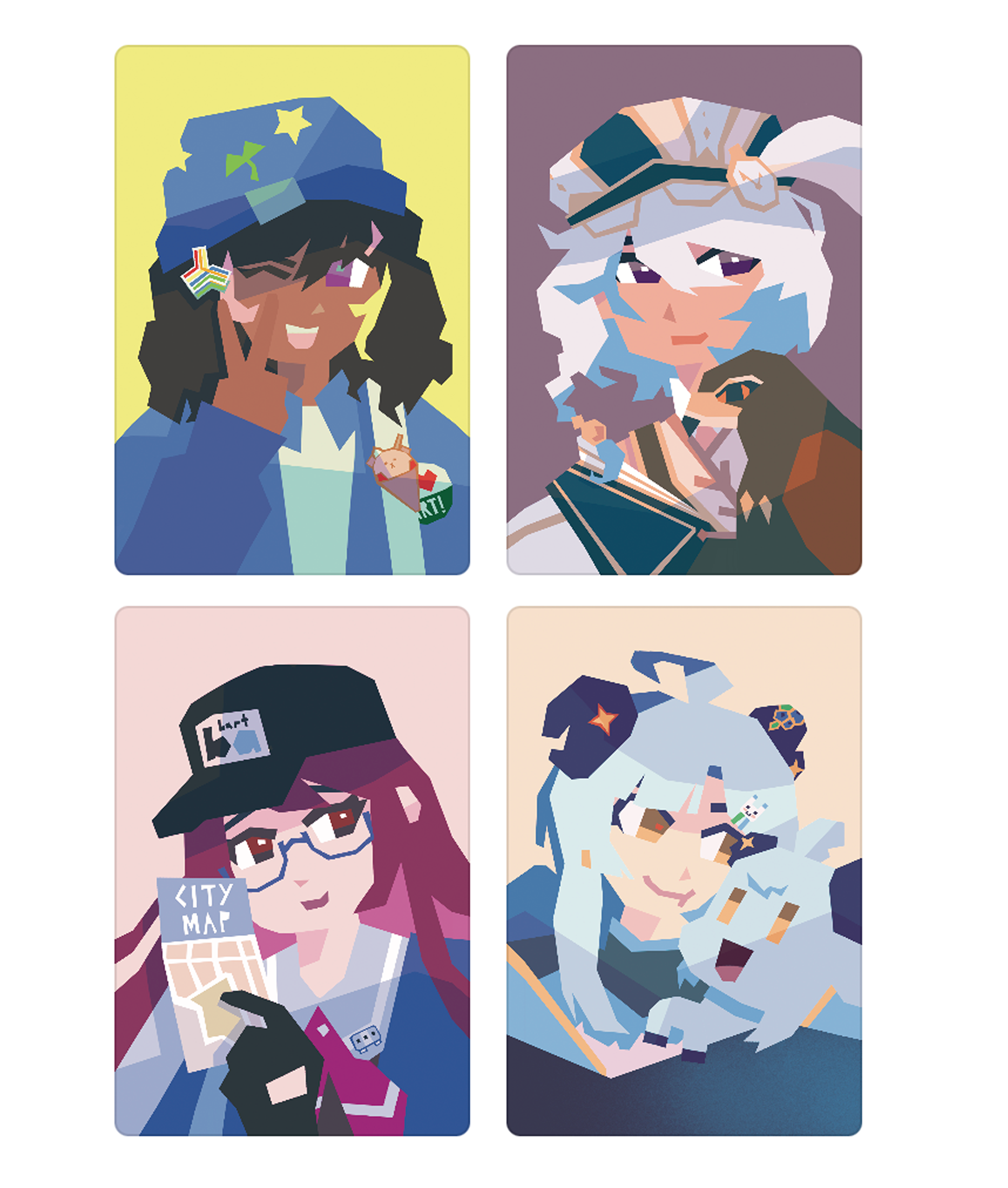 bart mascot photocards
