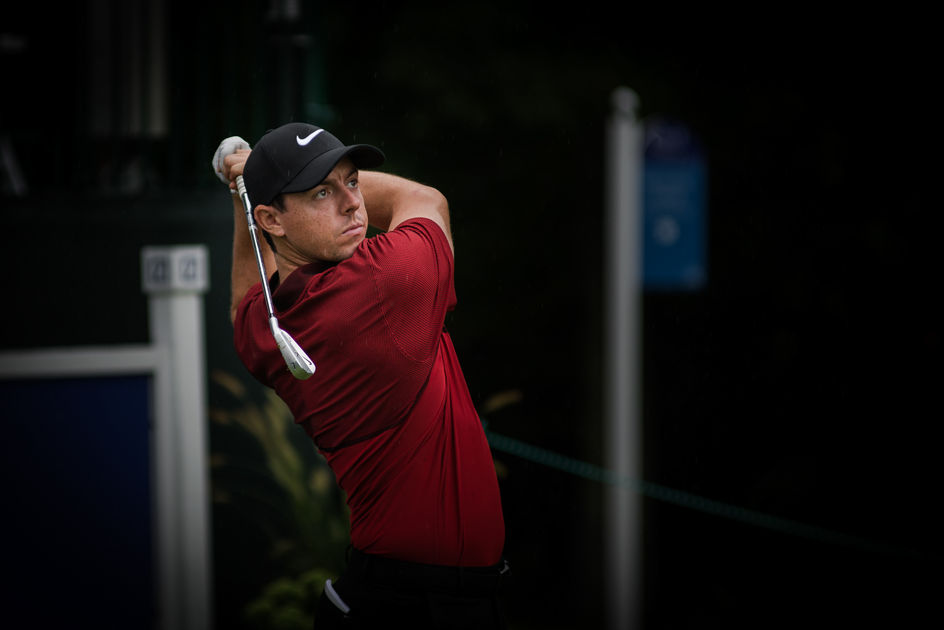 Rory McIlroy in Red to Honor Tiger