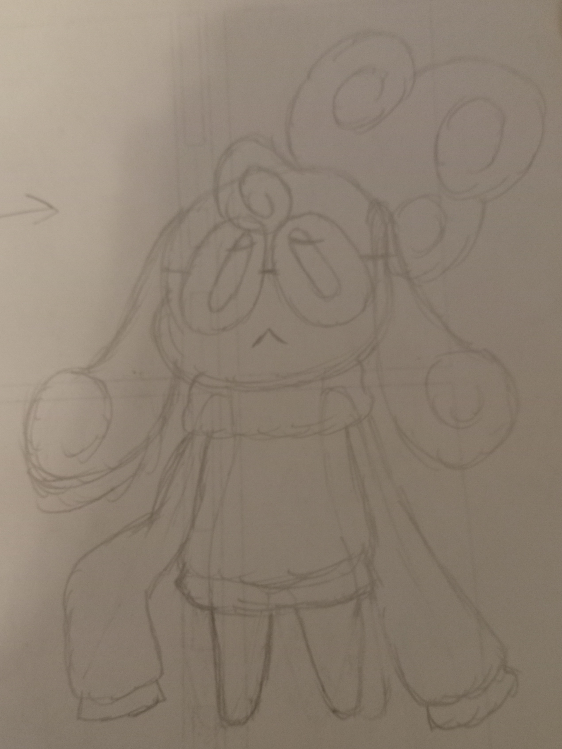 Ipsie's final sketch