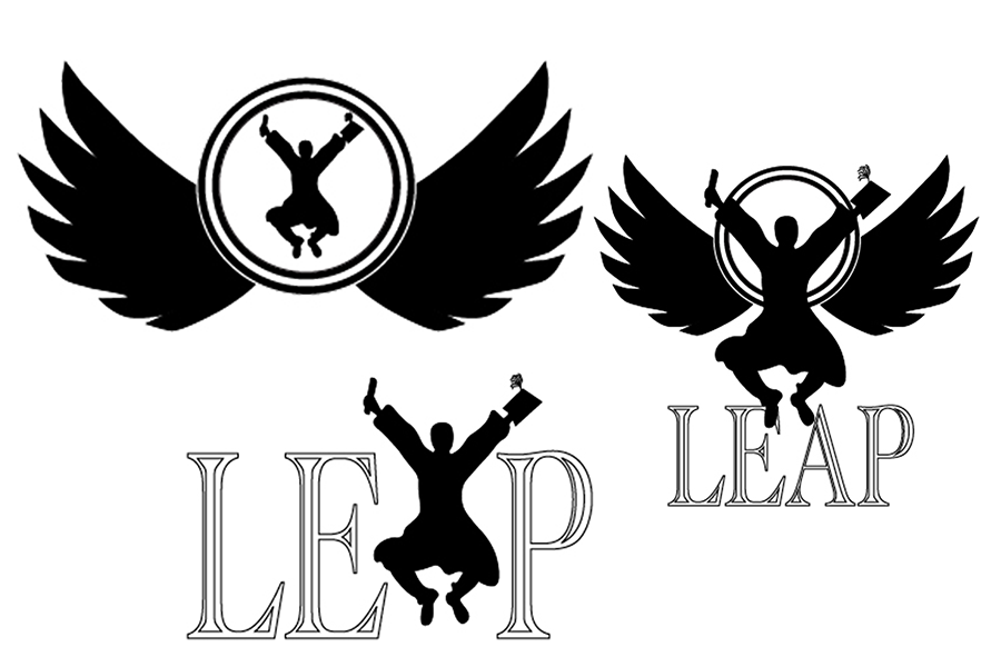 L.E.A.P Logo Assignment – Intro to Comp. Images, Fall 2023 The goal was to use Adobe Illustrator and illustrate a primary, secondary, and wordmark logo.