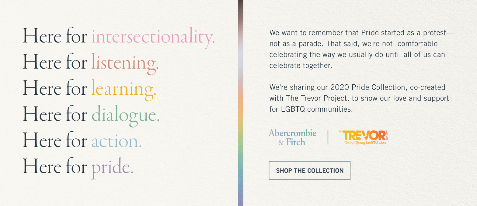 Carrie Doyle Abercrombie Pride Collection