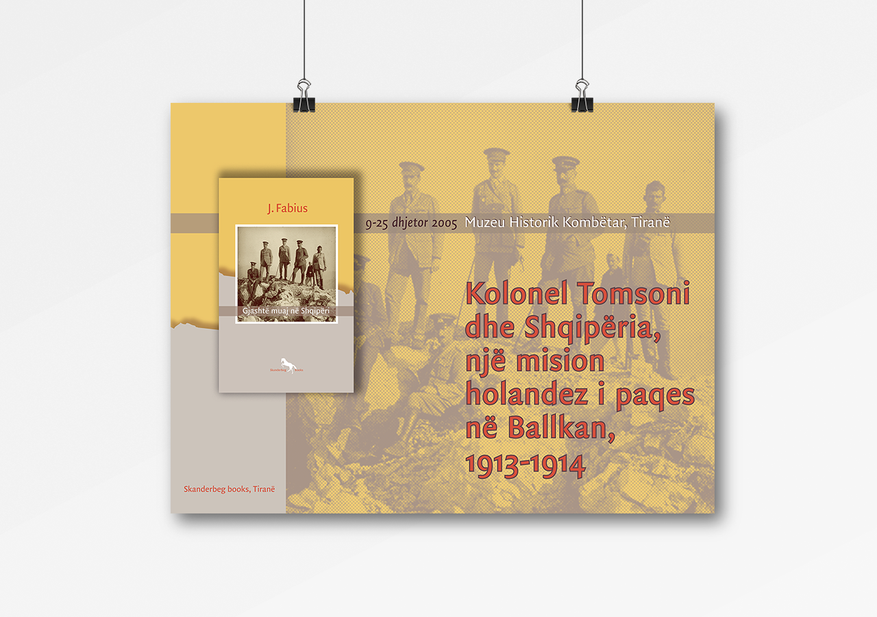 Poster design by Sz+ for Museum for Combat History, Tirana