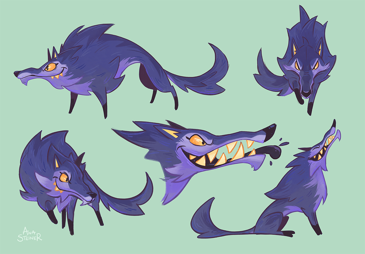 2026 - Little Red Riding Hood Character Development (Personal project)