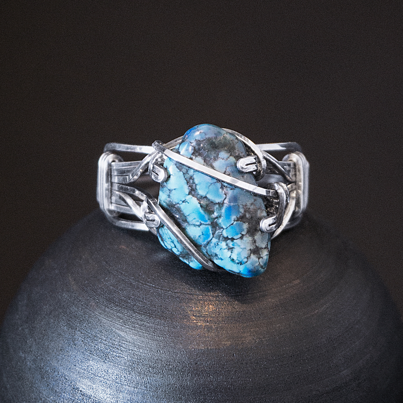 turquoise nugget ring