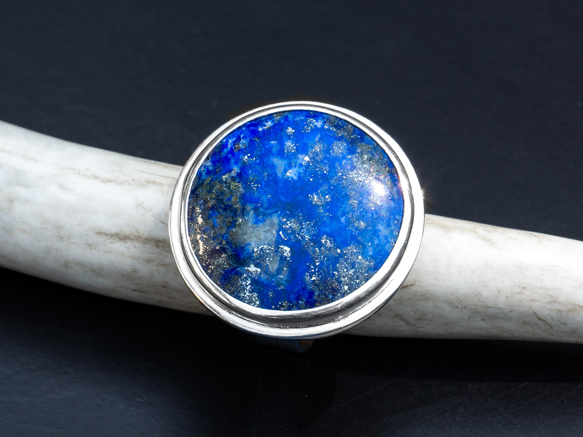 blue planet lapis ring