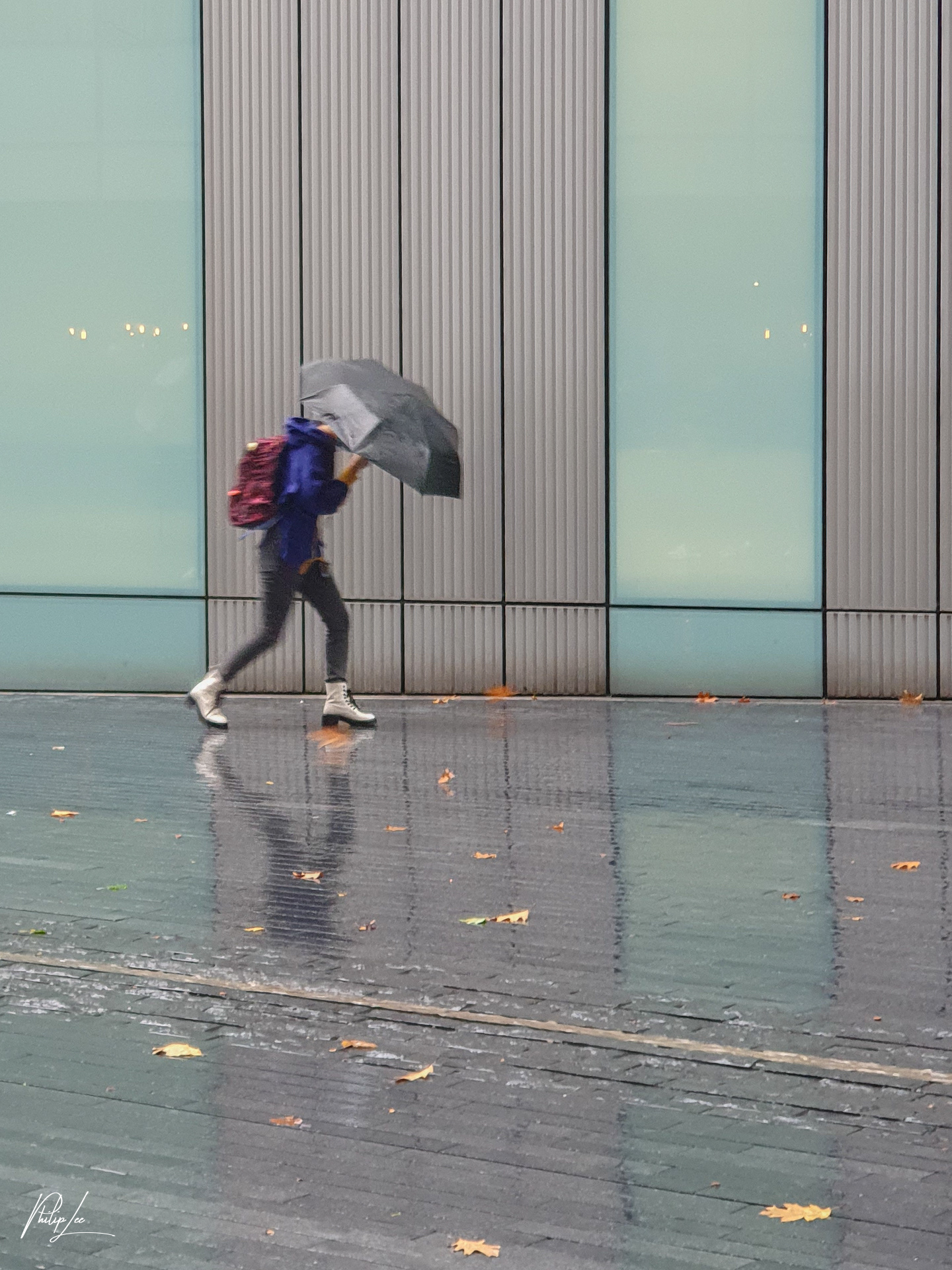 It's not always a sunny day in London
