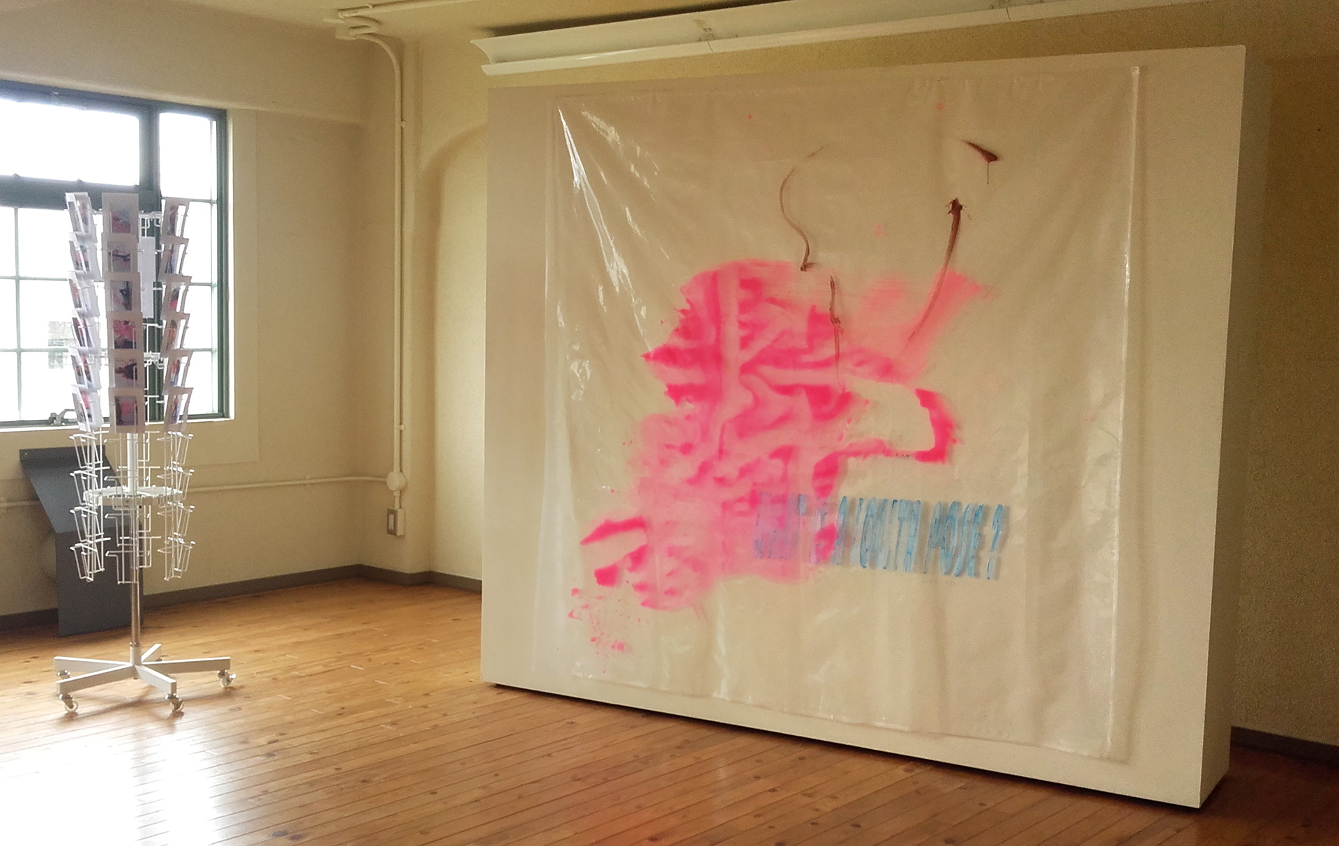 Untitled (Selfgendered Identity), Acylic on Polyester, 200 cm x 200 cm, Japan 2016
