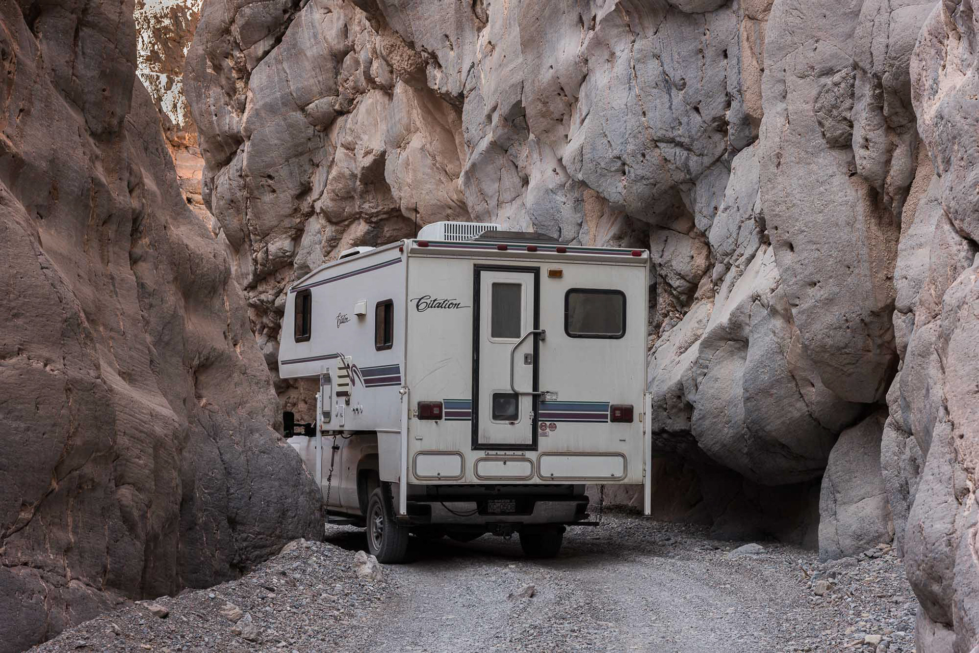 explorin' Titus canyon