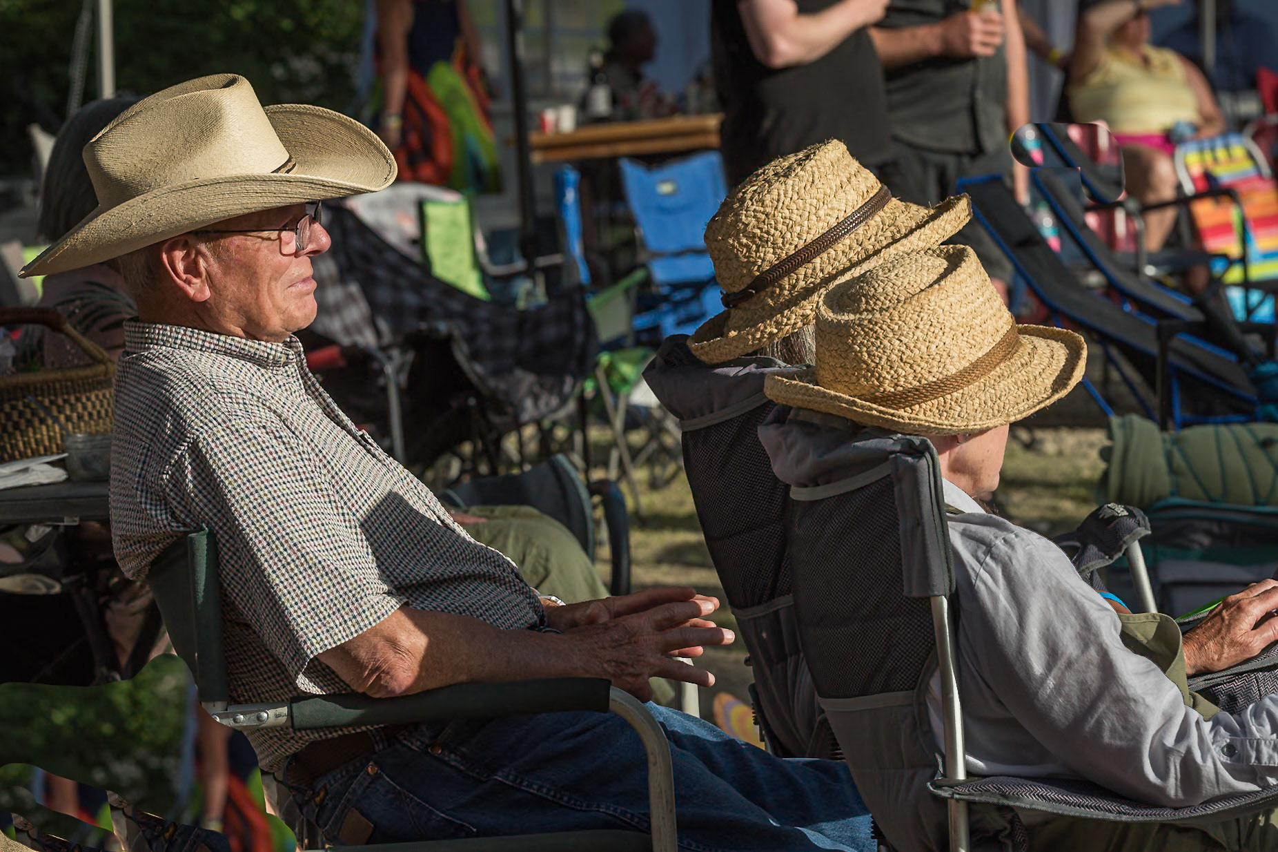soft hats in hard light