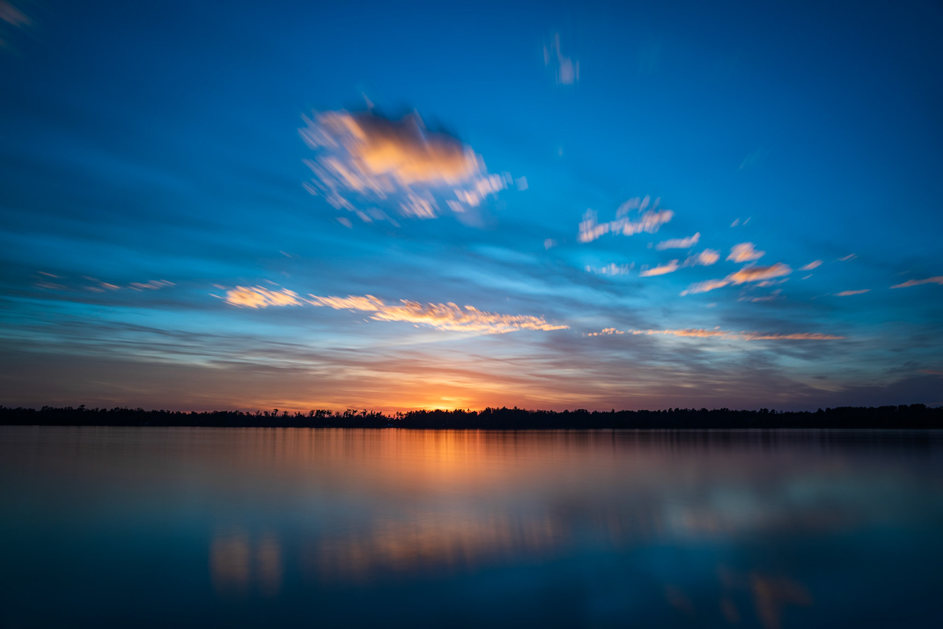 (North) Sand Lake Sunset