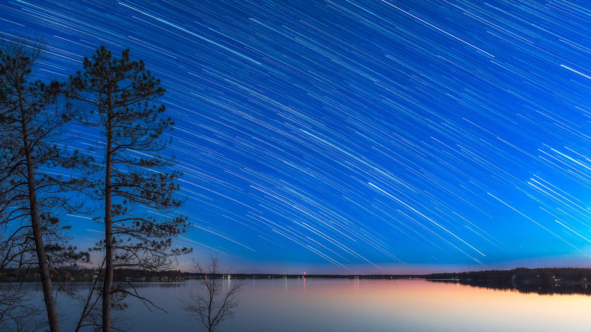 Star Trails, Sturgeon Lake Minnesota