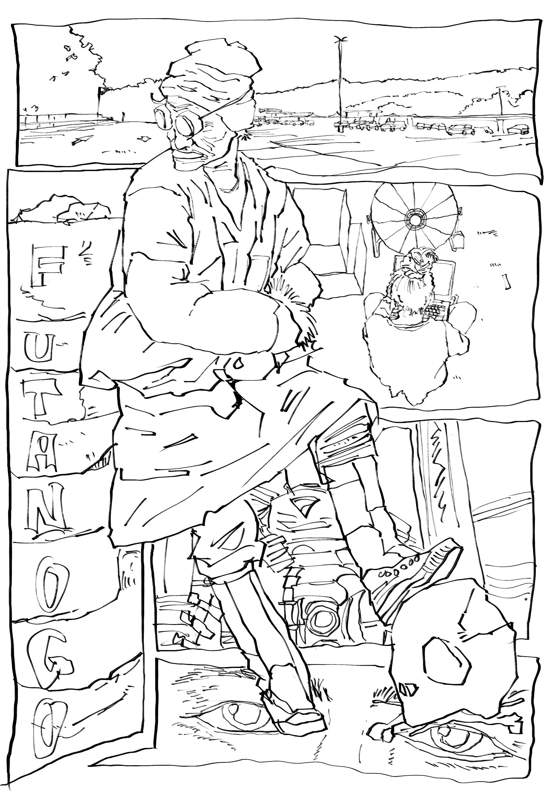 Clip Studio Paint　制作時間：1時間