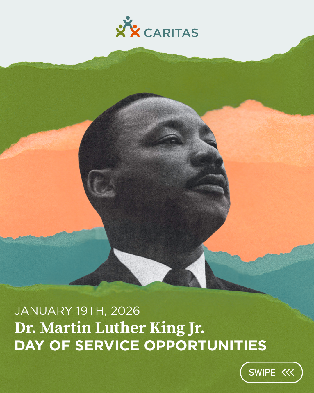 While our CARITAS offices are closed this Monday, we are happy to share opportunities to support our community this MLK Jr. Day. 💙  Honor Dr. King’s legacy of equity and justice by volunteering your time or donating high-priority items to support neighbors experiencing homelessness this winter - particularly inspired by his work with the Poor People’s Campaign and advocacy for those experiencing poverty.  Learn more and get involved through the link in bio. 🌱✨  #caritasva #rva #MLKDay #DayOfService #community #volunteer #giveback