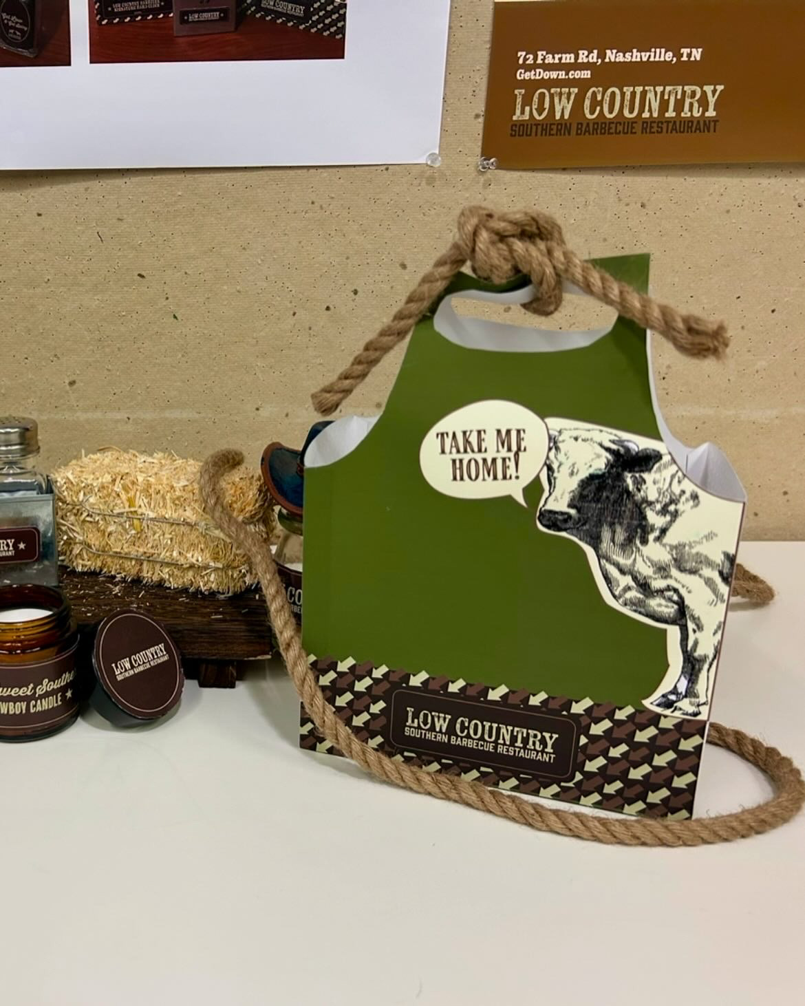 Hand-made brand collateral
