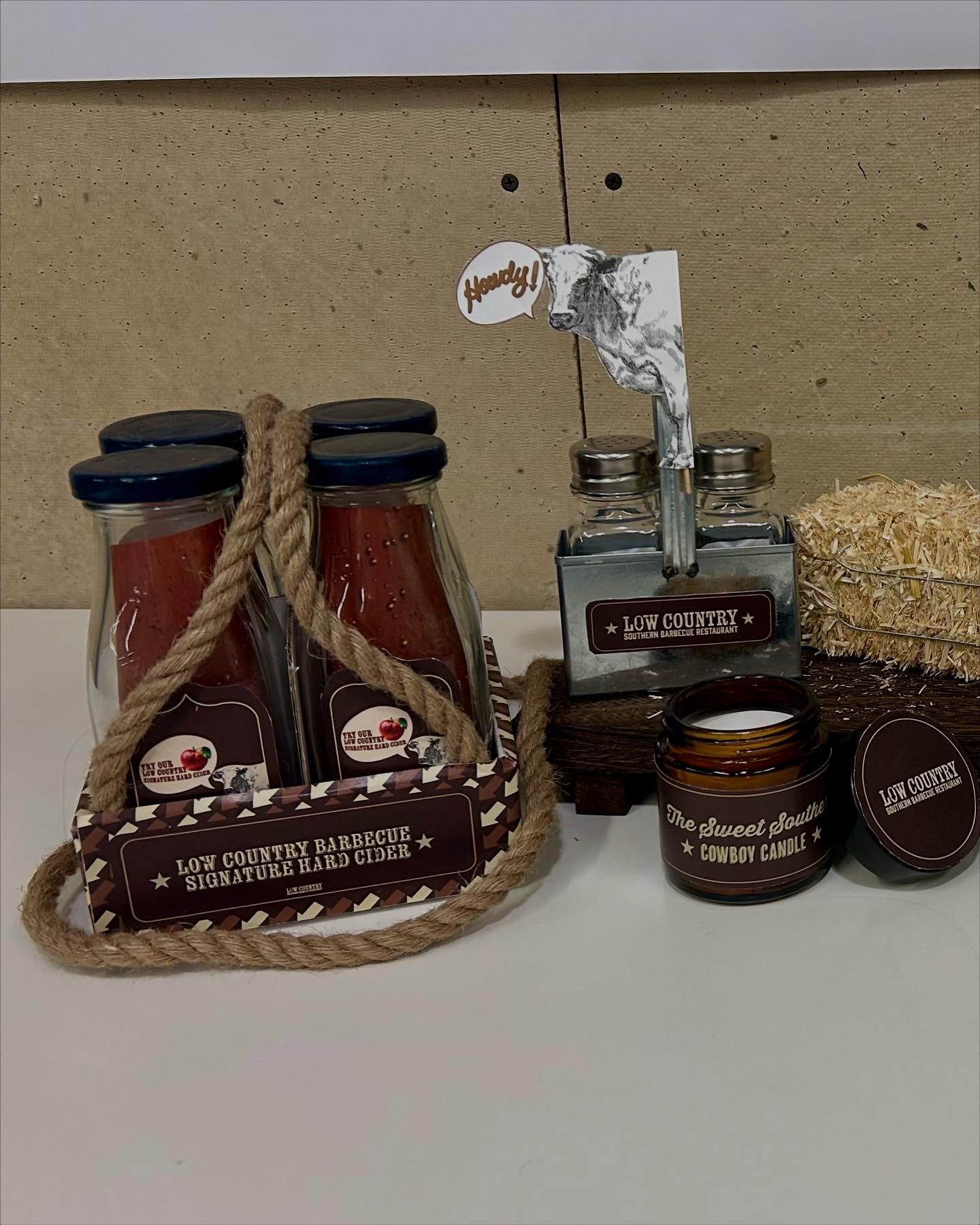 Hand-made brand collateral