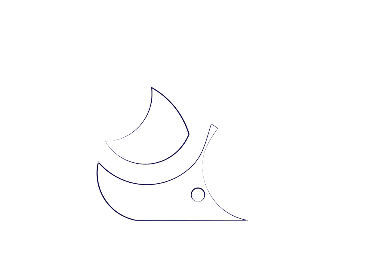 Circles shaping the logo