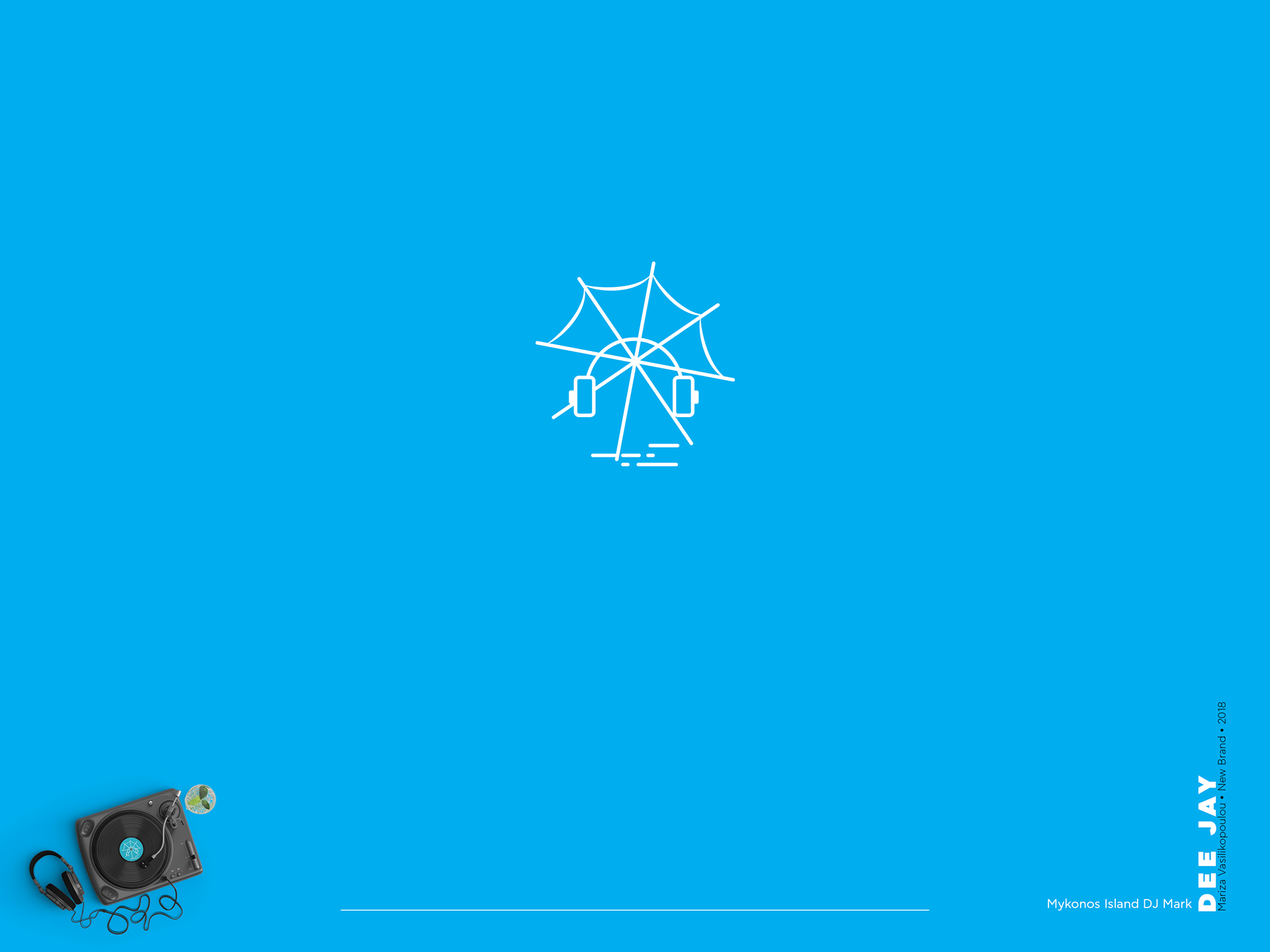 Santorini Dj Logo