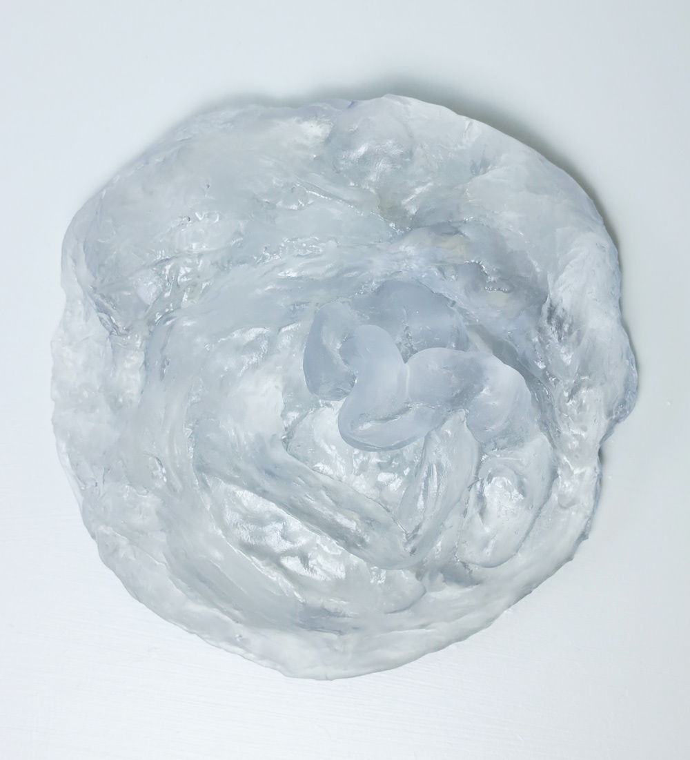 plazenta_3.stl, 2021, ca. 21 x 21 x 3 cm, Resin