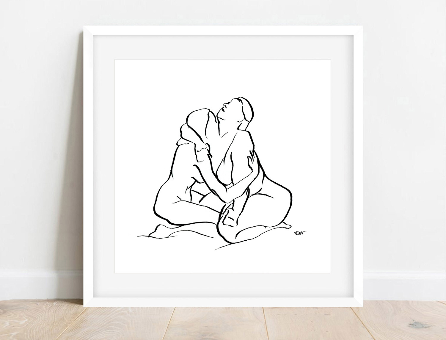 Two Embracing
