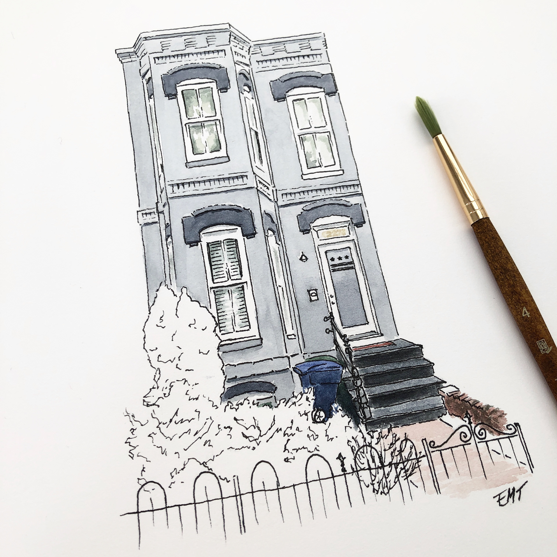 With the addition of some watercolor