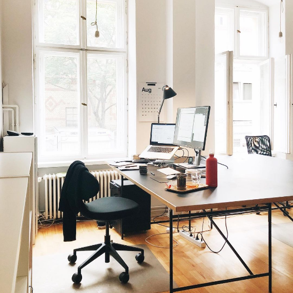 Berlin has beautiful places to work.