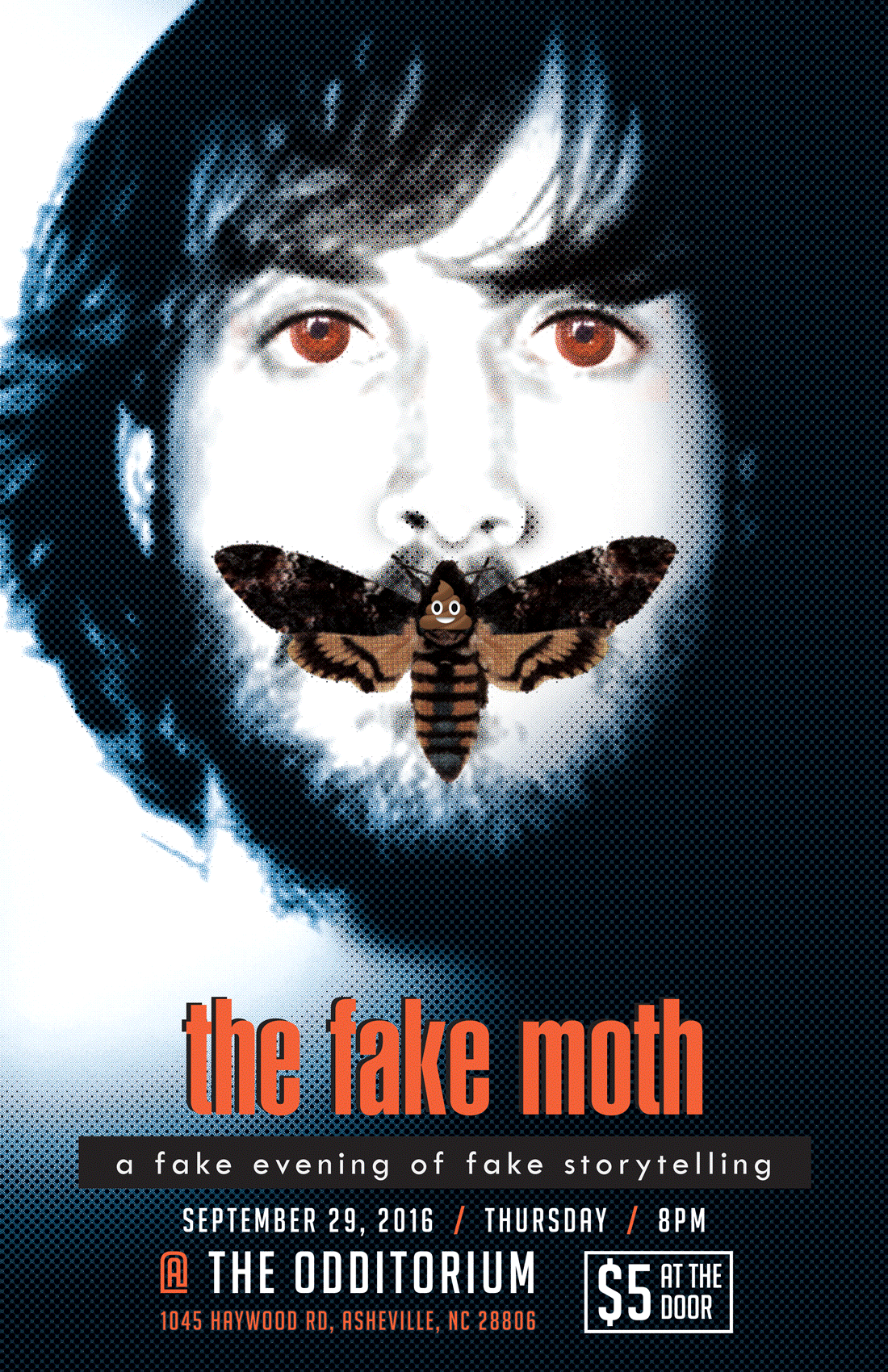 2nd Fake Moth Show Poster