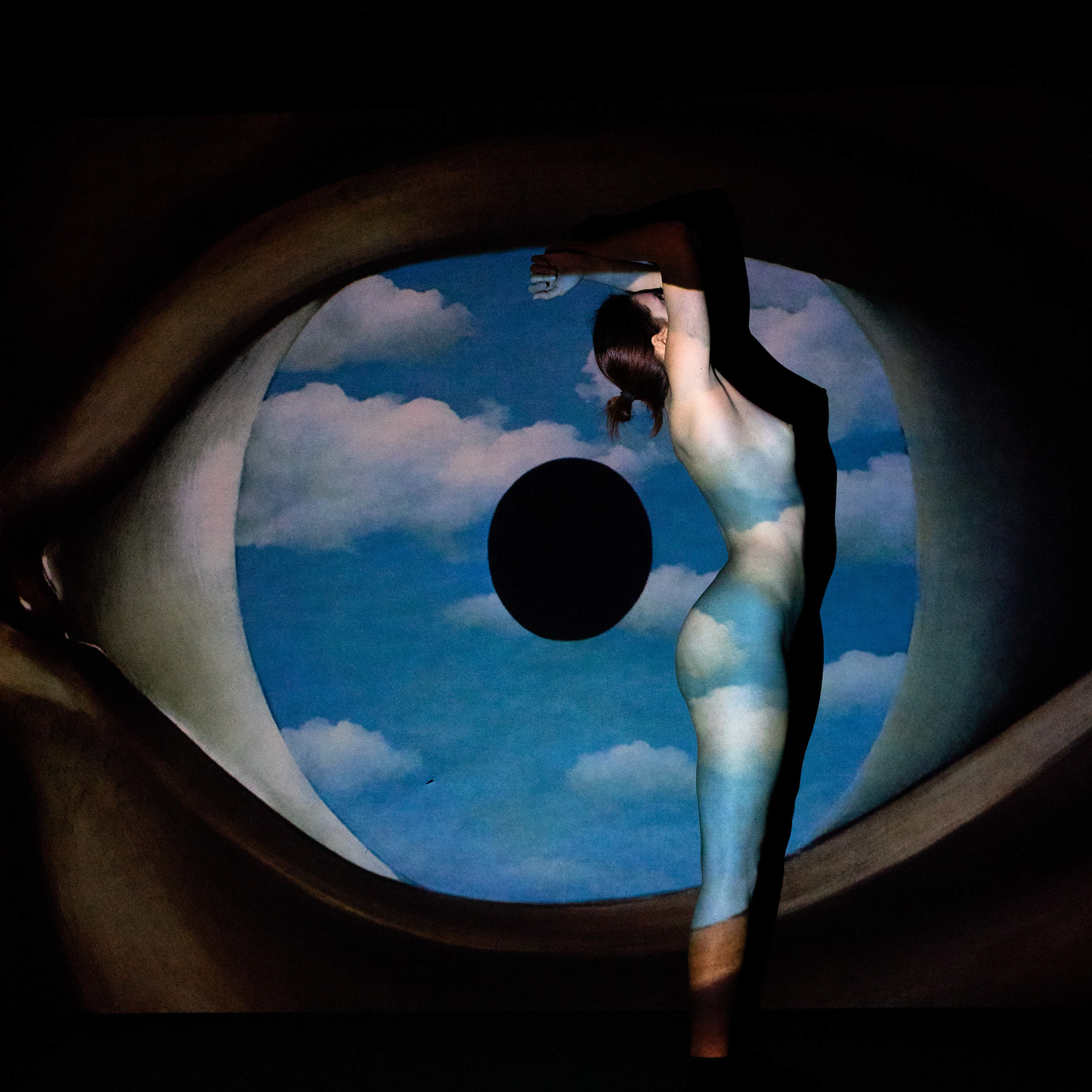 Il falso specchio - René Magritte