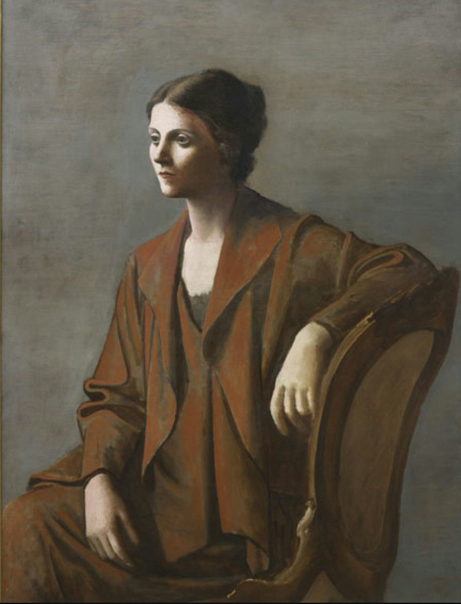 Pablo Picasso - "Ritratto di Olga"