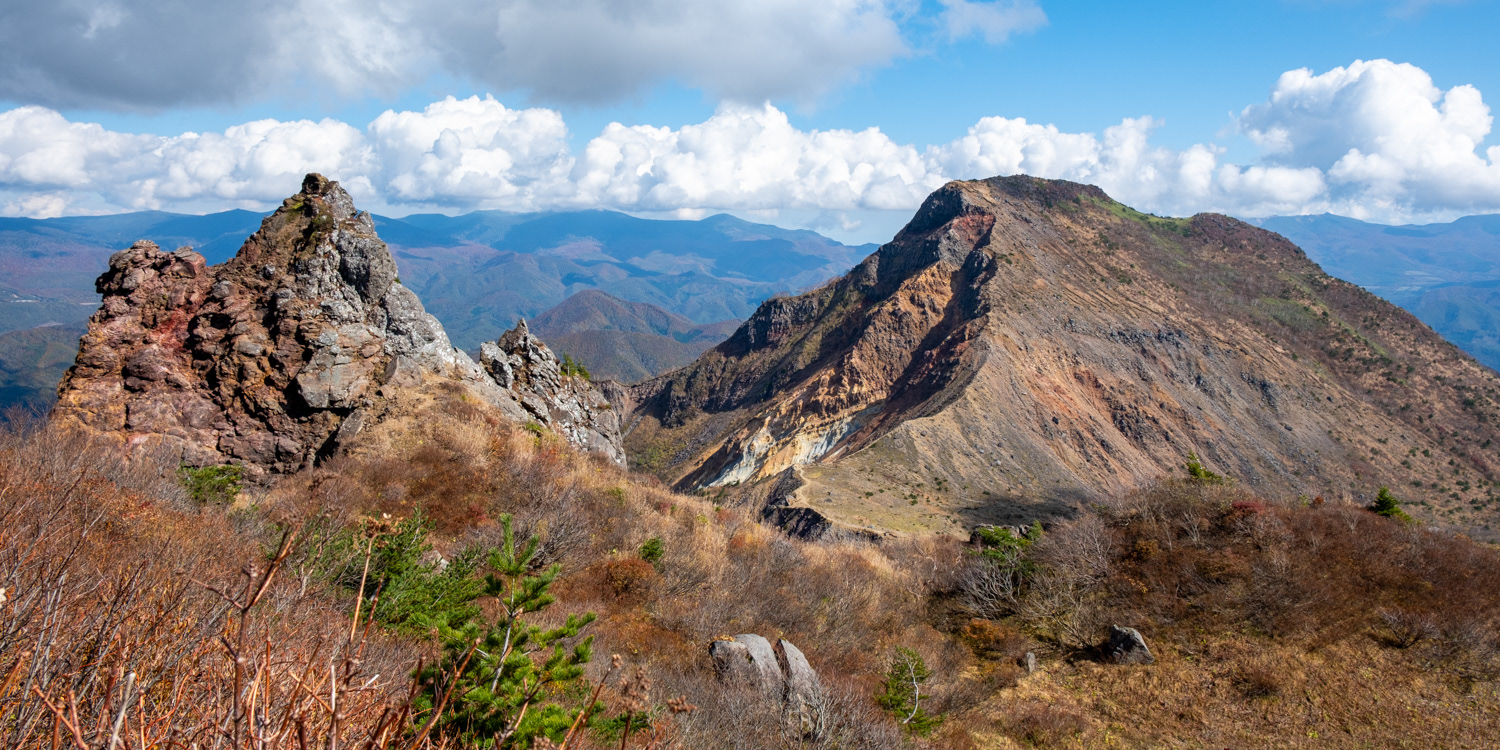 Hiking on mount Boundai, Fukushima prefecture